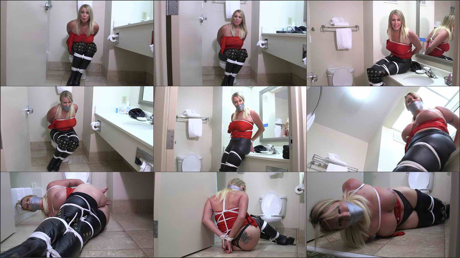 1536px x 864px - Curvy Babysitter - OMG! MILF Jamie Knotts bound and gagged with big tits  out! at General - Download or watch online Bondage Video | bondage-me.cc