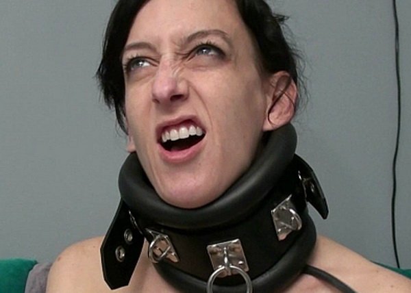 Watch Inflatable Collar BDSM.
