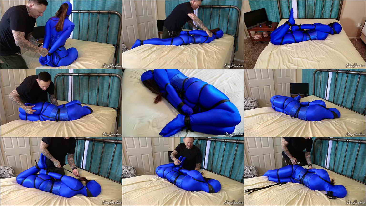 Shinybound Akira Shell Hogtied Living Doll Objectification Part 2 At