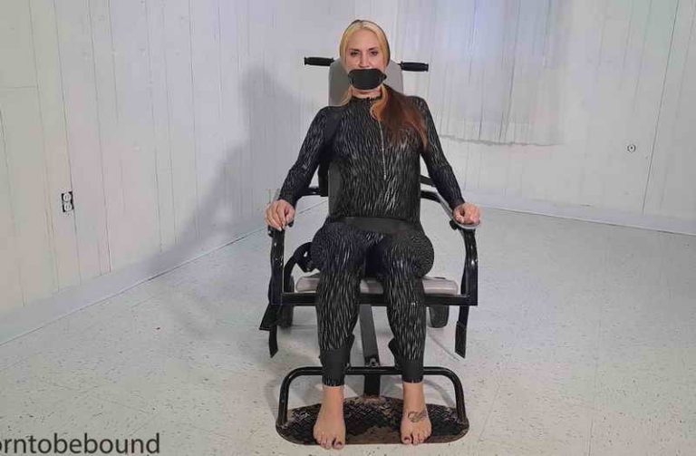 Autumn Bodell Restraint Chair Escape Attempt Borntobebound At Bondage F F Download Or Watch