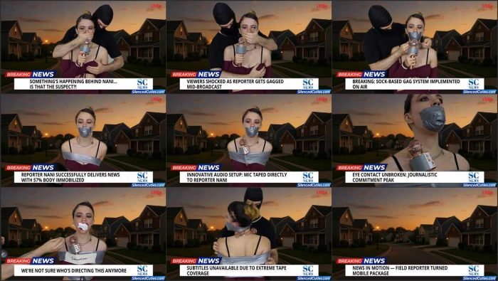 slnc TV Reporter GAGGED on AIR.mp4 700x395