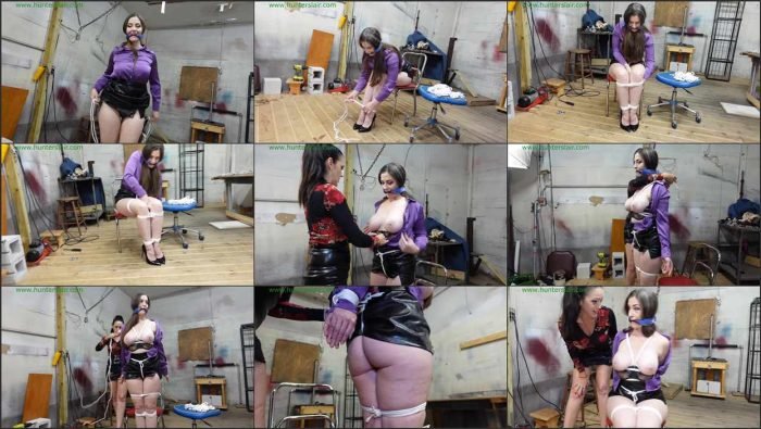 jh Sexy self bondage lesson for the silly wench.mp4 700x395