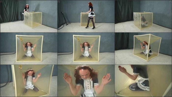 vcd Maid Sonya in a transparent vacuum cube.mp4 700x395