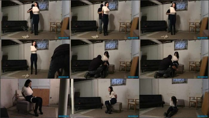 hih Nadia White White Turtleneck Dark Jeans Black Knee Boots Part 1 HD mp4.mp4 700x395